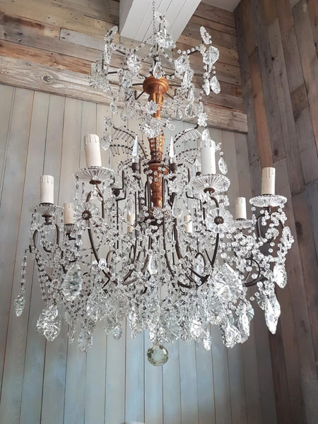 #5570-IGGG - Crystal Chandelier