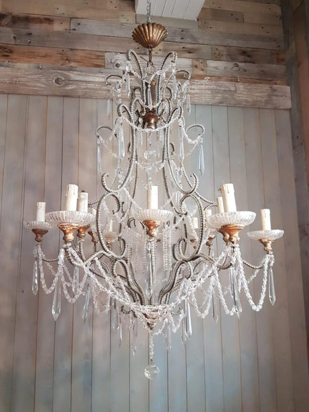 #5576-AGGG - Crystal Chandelier