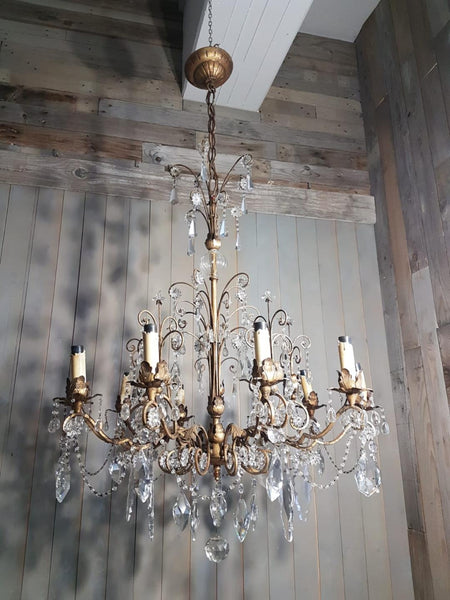#5748-UIGG - Crystal Chandelier
