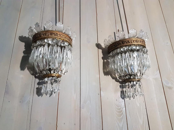 #5951-PGGG - Pair of Sconces