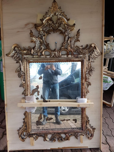 #5948-HAGG - 18th C. Mirror