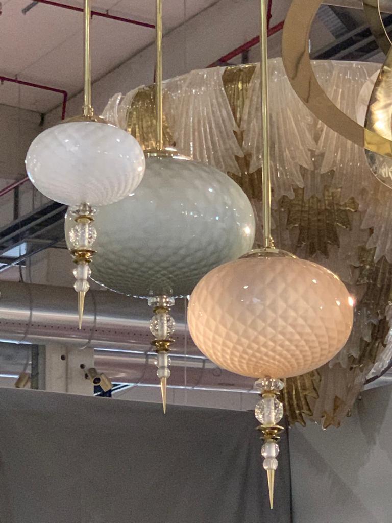 #6012-PAGG - Murano Chandelier (3 Sizes Available)