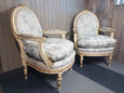 #6225-UCGG - Pair of 20th C. Arm Chairs