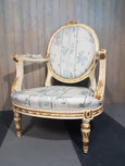 #6225-UCGG - Pair of 20th C. Arm Chairs