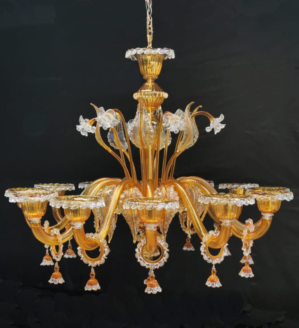 #6204-CAAC - Murano Chandelier