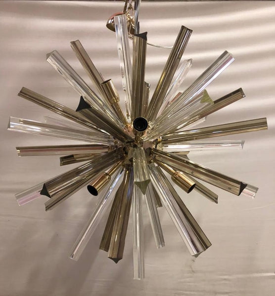 #6359-AGGG - Murano Chandelier (2 Color Options)