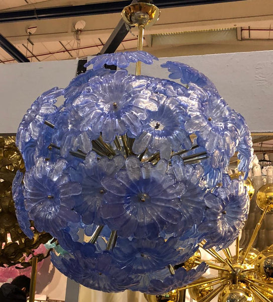 #6363-ACGG - Murno Chandelier (Choice of Color)