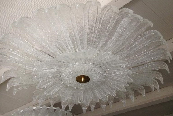 #6372-ACGG - Murano Ceiling Mount Fixture
