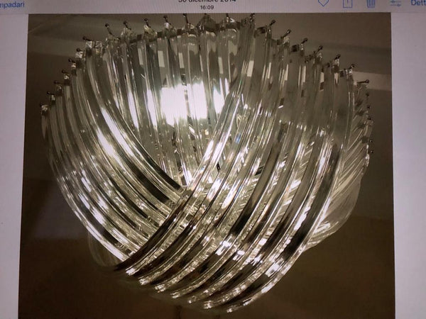 #6439-PPGGG - Murano Ceiling Mount Fixture