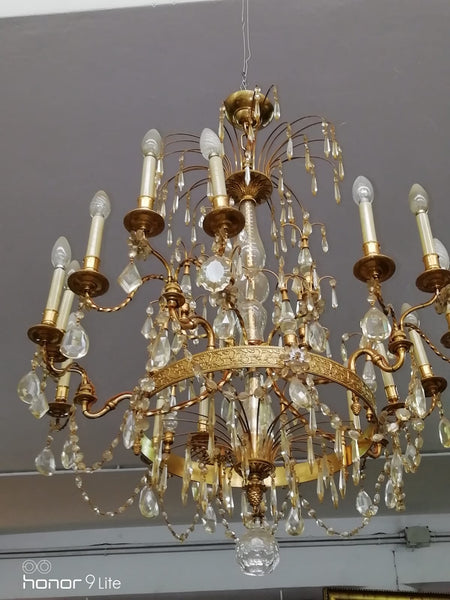 #6485-RAGG - Crystal Chandelier