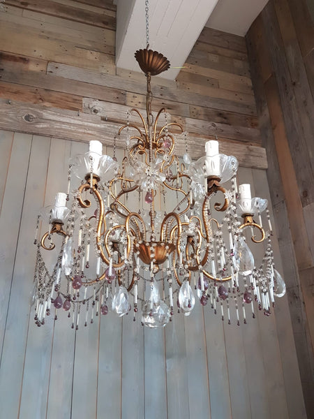 #6614-PAGG - Crystal Chandelier