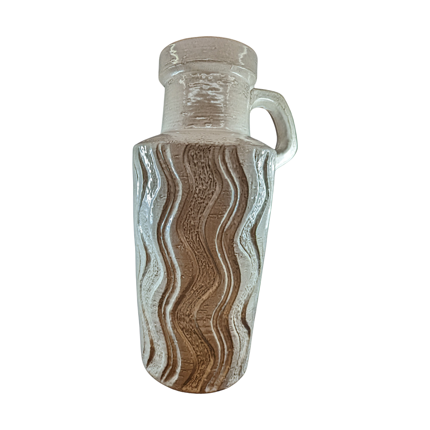 #854 - Austrian pottery brown