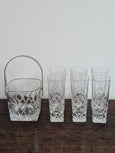 #7017 - Glases with ice bucket