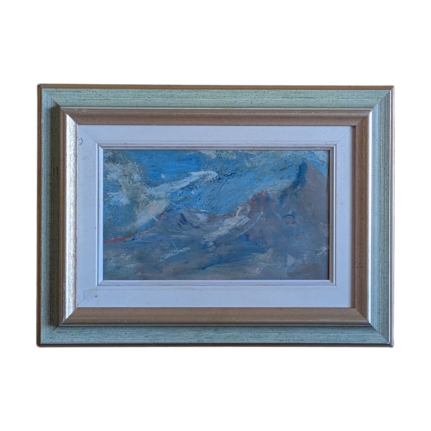 #8462 - Painting modern blue