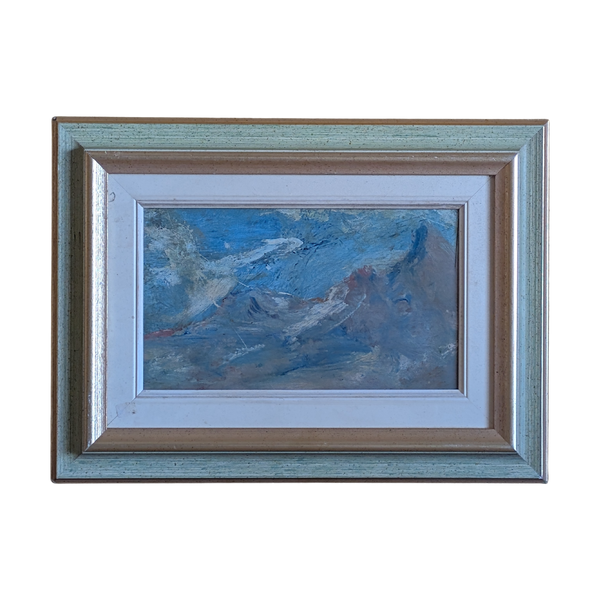 #8462 - Painting modern blue