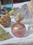 #5557 - Venini pink perfume bottle