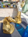 #5751 - horse brass bookends