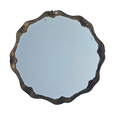 #5591 - Round metal mirror