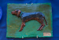 #8680 - dog ceramic picture