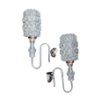 #7801 - texture sconces