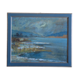 #8466 - Painting blue frame sea