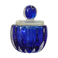 Blue Murano glas jar