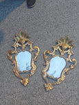 #5237 - Pair of antique mirrors
