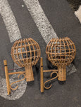 #8074 - bamboo sconces