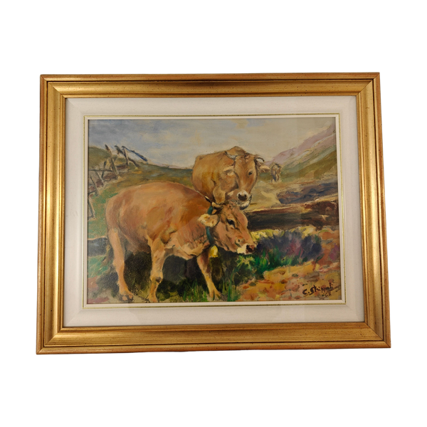#1763 - Cow painting