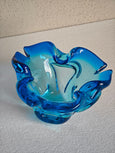#5251 - Blue murano bowl
