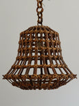 #8748 - bamboo bell pendant