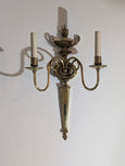 #7799 - urn sconces brass