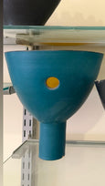 #8129 - blue potery vase
