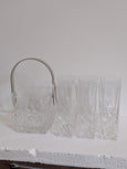 #7017 - Glases with ice bucket