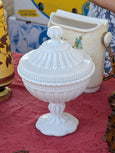 #8488 - opaline jar