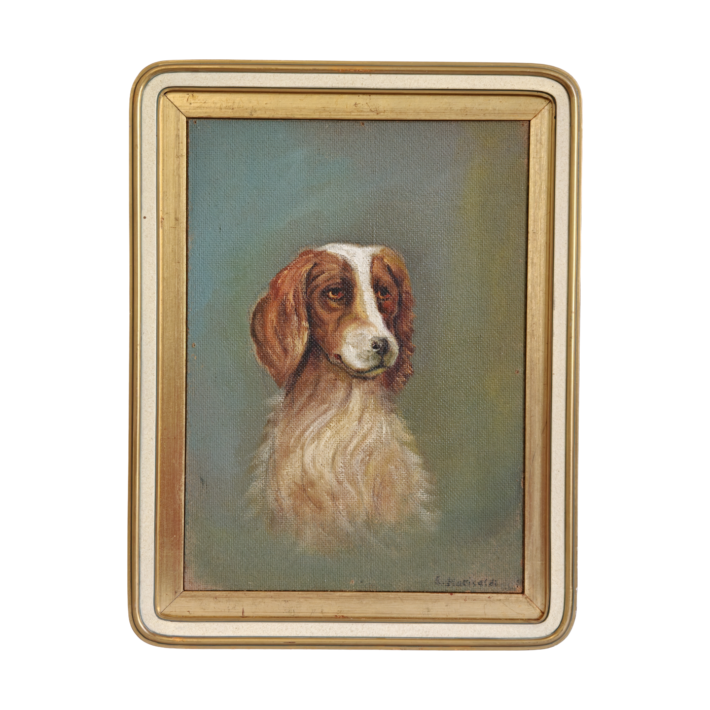 #8679 - pair of dog Paintings