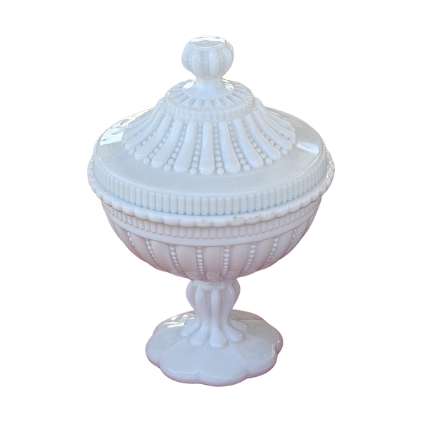 #8488 - opaline jar
