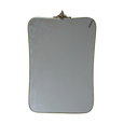 #8756 - Mirror brass trim small crown