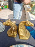 #5751 - horse brass bookends