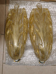 #8729 - sconces barovier Murano pair