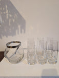 #7500 - glases with ice bucket