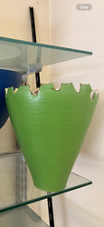 #8127 - green potery vase
