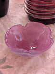 #6894 - pink murano bowl