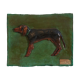 #8680 - dog ceramic picture