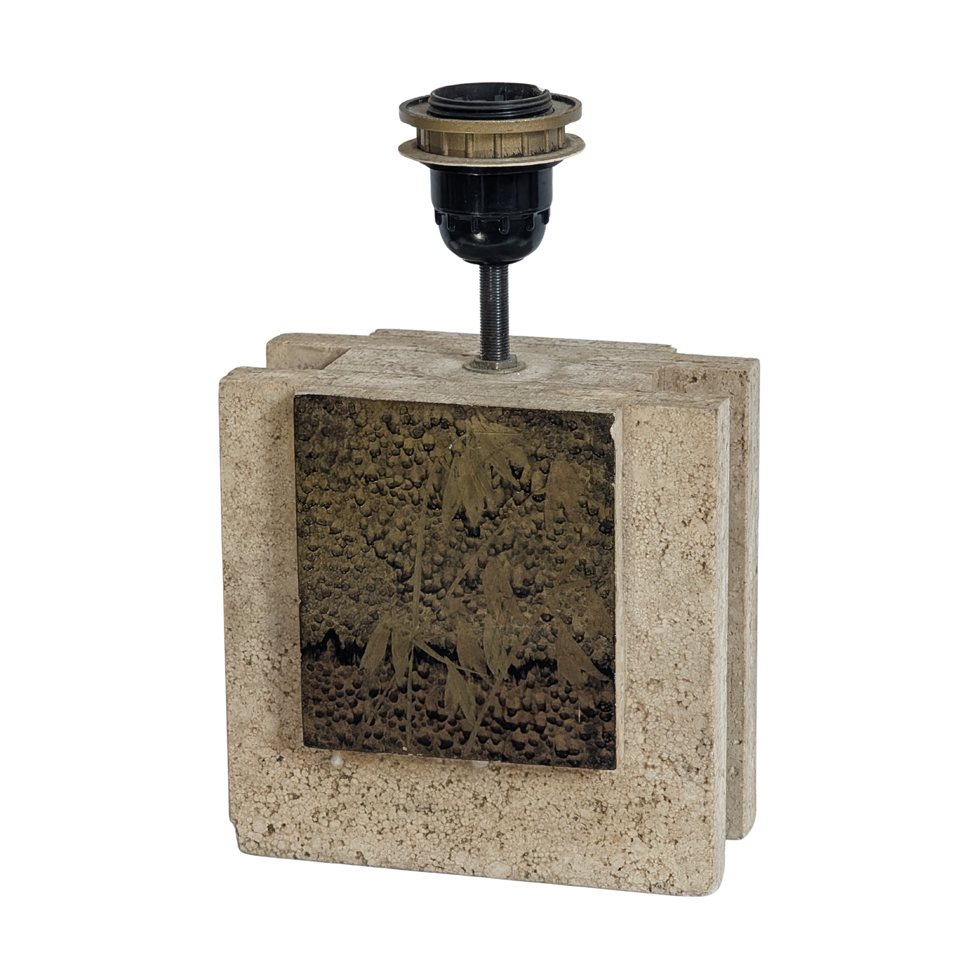 #7381 - Travertin lamp