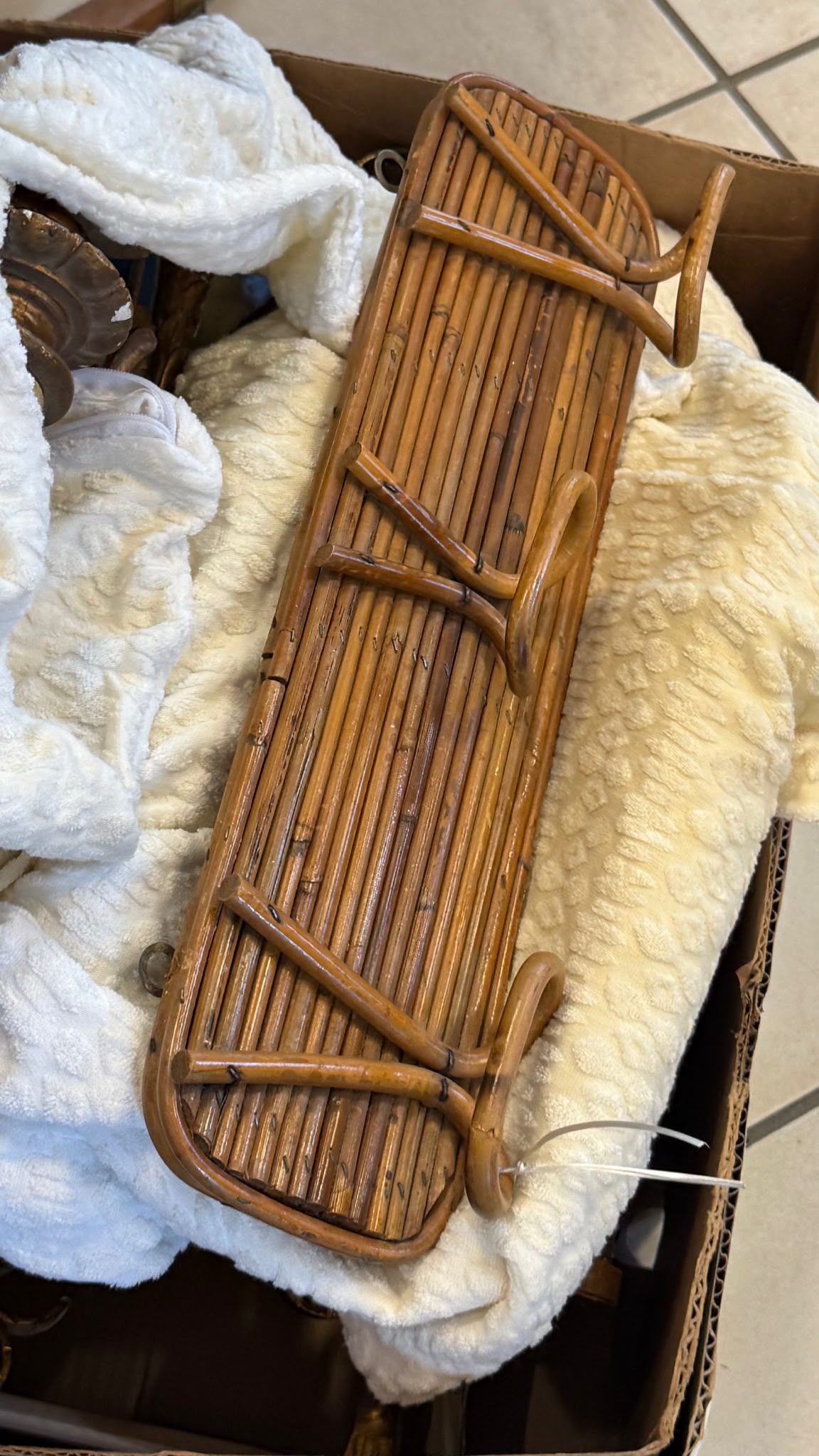#8407 - Bamboo coat rack