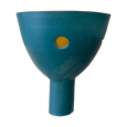 #8129 - blue potery vase