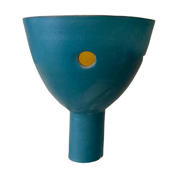 #8129 - blue potery vase