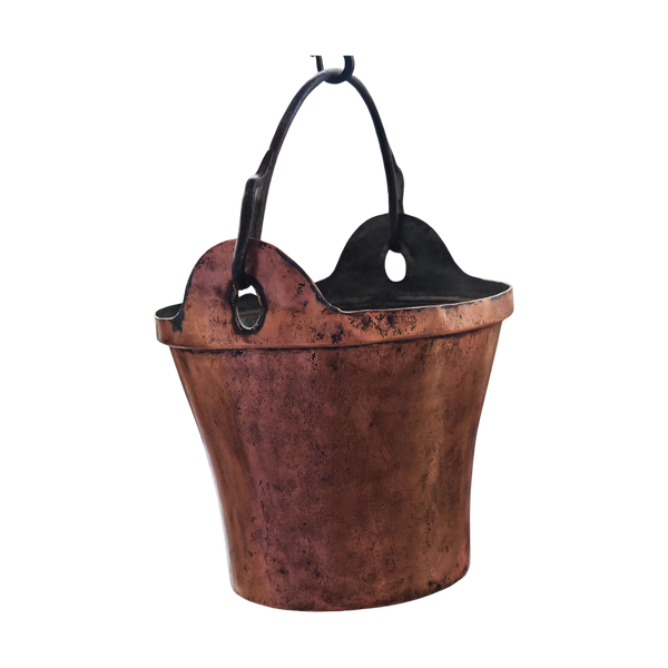 #5587 - Copper bucket