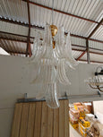 #8723 - chandalier 3 level granilia saddle